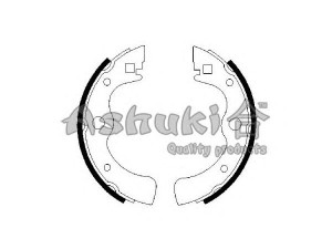 ASHUKI 1050-0004 stabdžių trinkelių komplektas 
 Techninės priežiūros dalys -> Papildomas remontas
06043-634-670, 43053-671-307, 43153-623-670