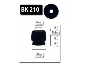 SHAFTEC BK210 gofruotoji membrana, kardaninis velenas 
 Ratų pavara -> Gofruotoji membrana