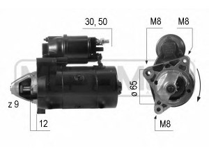 MESSMER 220018 starteris 
 Elektros įranga -> Starterio sistema -> Starteris
46431502, 7589547
