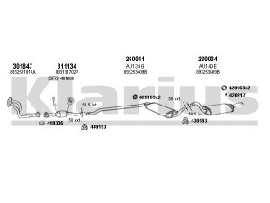 KLARIUS 940371E išmetimo sistema 
 Išmetimo sistema -> Išmetimo sistema, visa