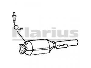 KLARIUS 370670 katalizatoriaus keitiklis 
 Išmetimo sistema -> Katalizatoriaus keitiklis
7M0131701BX, 7M0131701BX, 7M0131701BX