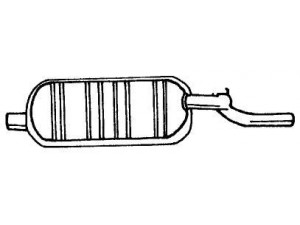 AKS DASIS SG11602 galinis duslintuvas