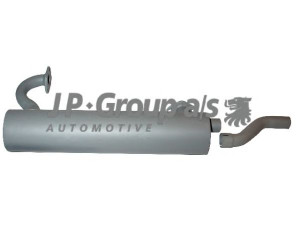 JP GROUP 8120603370 galinis duslintuvas 
 Išmetimo sistema -> Duslintuvas
181251051A