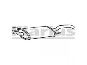 KLARIUS VW419V galinis duslintuvas 
 Išmetimo sistema -> Duslintuvas
1H0253091AA, 1H0253609AC, 1H5253609AC