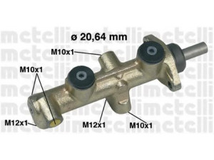 METELLI 05-0204 pagrindinis cilindras, stabdžiai 
 Stabdžių sistema -> Pagrindinis stabdžių cilindras
811 611 019E, 811 611 019E