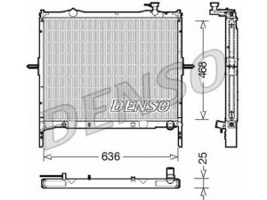 DENSO DRM43001 radiatorius, variklio aušinimas 
 Aušinimo sistema -> Radiatorius/alyvos aušintuvas -> Radiatorius/dalys
253103E810