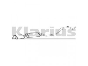 KLARIUS 270608 vidurinis duslintuvas 
 Išmetimo sistema -> Duslintuvas
5852183, 24447475, 24447475, 5852183