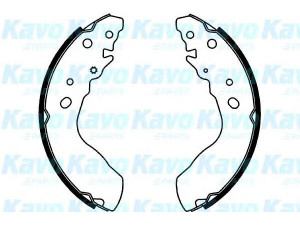 KAVO PARTS BS-8923 stabdžių trinkelių komplektas
1A502638ZA, 5320077E10, 91172993