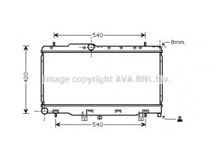 AVA QUALITY COOLING SU2070 radiatorius, variklio aušinimas
45111AE030, 45111AE031, 45119AE031