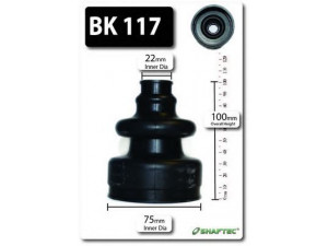 SHAFTEC BK117 gofruotoji membrana, kardaninis velenas 
 Ratų pavara -> Gofruotoji membrana