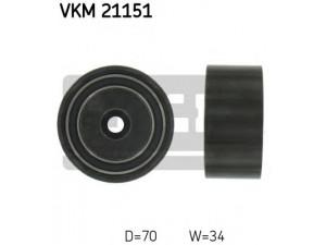 SKF VKM 21151 kreipiantysis skriemulys, paskirstymo diržas 
 Diržinė pavara -> Paskirstymo diržas/komplektas -> Laisvasis/kreipiamasis skriemulys
059 109 244 A, 059 109 244 B, N 014 723 6