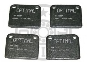 OPTIMAL 12037 stabdžių trinkelių rinkinys, diskinis stabdys 
 Techninės priežiūros dalys -> Papildomas remontas
8931727, 8985244, 8993230