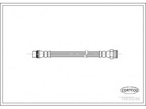 CORTECO 19030299 stabdžių žarnelė 
 Stabdžių sistema -> Stabdžių žarnelės
4806A1, 4806A1