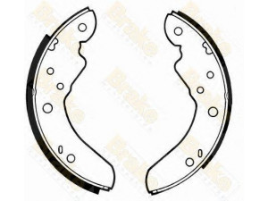 Brake ENGINEERING SH2218 stabdžių trinkelių komplektas
1605666, 911129944