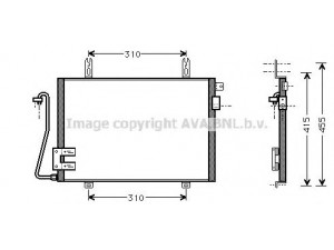 AVA QUALITY COOLING RT5221 kondensatorius, oro kondicionierius 
 Oro kondicionavimas -> Kondensatorius
7700301253, 8200708128