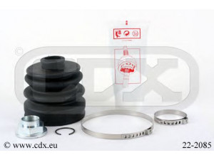 CDX 22-2085 gofruotoji membrana, kardaninis velenas 
 Ratų pavara -> Gofruotoji membrana
