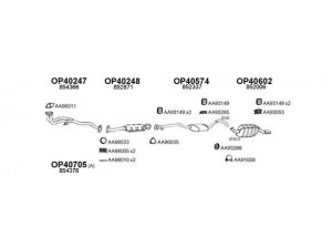 VENEPORTE 400308 išmetimo sistema 
 Išmetimo sistema -> Išmetimo sistema, visa
