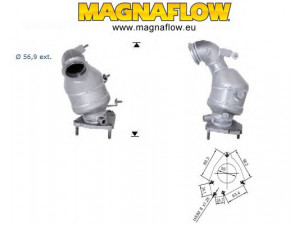 MAGNAFLOW 67603D katalizatoriaus keitiklis 
 Išmetimo sistema -> Katalizatoriaus keitiklis
1413079J50H02