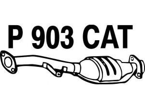 FENNO P903CAT katalizatoriaus keitiklis 
 Išmetimo sistema -> Katalizatoriaus keitiklis
BM90868H, 44110FA090