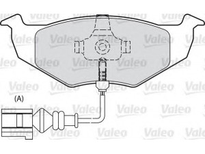 VALEO 598805 stabdžių trinkelių rinkinys, diskinis stabdys 
 Techninės priežiūros dalys -> Papildomas remontas
6Q0698151B, 6Q0698151B, 6Q0698151B