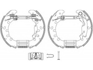 HELLA PAGID 8DB 355 005-181 stabdžių trinkelių komplektas 
 Techninės priežiūros dalys -> Papildomas remontas
4241P0, 77363855, 1605458, 93168956