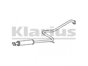 KLARIUS DN521Q vidurinis duslintuvas 
 Išmetimo sistema -> Duslintuvas
203007J600, 203007J600KE, 203007J600