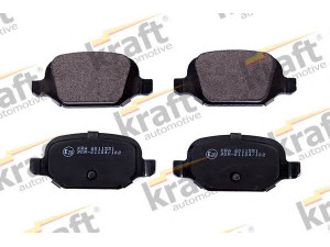 KRAFT AUTOMOTIVE 6011551 stabdžių trinkelių rinkinys, diskinis stabdys 
 Techninės priežiūros dalys -> Papildomas remontas
71752988, 77362270, 77363445, 77364024