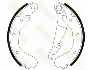 Brake ENGINEERING SH2212 stabdžių trinkelių komplektas 
 Techninės priežiūros dalys -> Papildomas remontas
1605792, 90350169, 1605590, 1605689