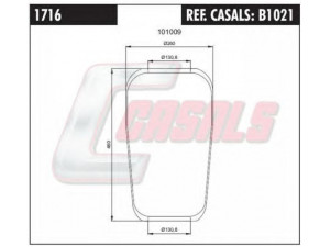 CASALS B1021 dėklas, pneumatinė pakaba
81436010039, 81436010040, 1593842