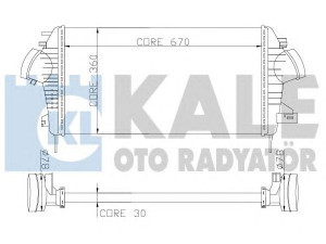 KALE OTO RADYATÖR 345700 tarpinis suslėgto oro aušintuvas, kompresorius 
 Variklis -> Oro tiekimas -> Įkrovos agregatas (turbo/superįkrova) -> Tarpinis suslėgto oro aušintuvas
1302 647, 13241751, 1302 647, 13241751