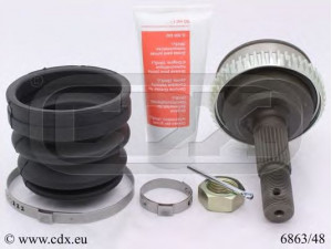 CDX 6863/48 jungčių komplektas, kardaninis velenas 
 Ratų pavara -> Sujungimai/komplektas