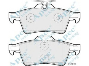 APEC braking PAD1448 stabdžių trinkelių rinkinys, diskinis stabdys 
 Techninės priežiūros dalys -> Papildomas remontas
425405, 1233679, 1324300, 1360254