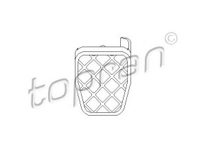 TOPRAN 112 247 pedalo antdėklas, stabdžių pedalas 
 Vidaus įranga -> Rankinės/kojinės svirties sistema
1K0 721 173B, 1K0 721 173B, 1K0 721 173B