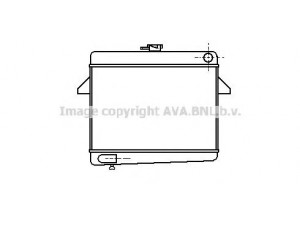AVA QUALITY COOLING BD2002 radiatorius, variklio aušinimas
91015447