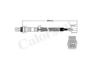 CALORSTAT by Vernet LS140543 lambda jutiklis 
 Variklis -> Variklio elektra
56028995AA, 56028995AB, 56029050AA