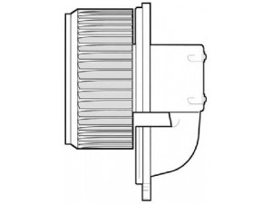 CTR 1208242 elektrovariklis, vidinis pūtiklis 
 Šildymas / vėdinimas -> Orpūtė/dalys
71734232