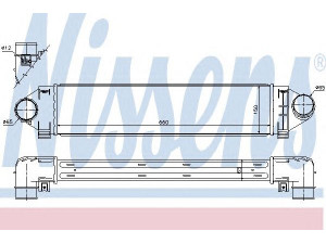 NISSENS 96561 tarpinis suslėgto oro aušintuvas, kompresorius 
 Variklis -> Oro tiekimas -> Įkrovos agregatas (turbo/superįkrova) -> Tarpinis suslėgto oro aušintuvas
1423959, 1462995, 1674066, 1748796