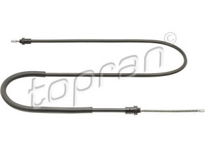 TOPRAN 700 937 trosas, stovėjimo stabdys 
 Stabdžių sistema -> Valdymo svirtys/trosai
6001 547 169