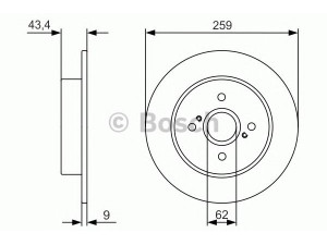 BOSCH 0 986 479 V07 stabdžių diskas 
 Dviratė transporto priemonės -> Stabdžių sistema -> Stabdžių diskai / priedai
55611-71L00