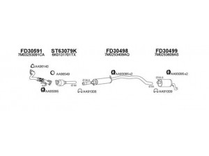 VENEPORTE 300084 išmetimo sistema 
 Išmetimo sistema -> Išmetimo sistema, visa