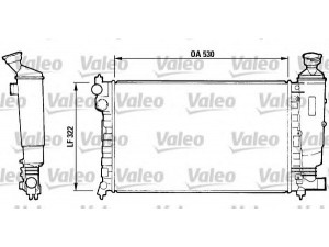 VALEO 730368 radiatorius, variklio aušinimas 
 Aušinimo sistema -> Radiatorius/alyvos aušintuvas -> Radiatorius/dalys
1301-D0, 1301D0
