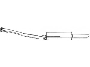 AKS DASIS SG39606 galinis duslintuvas