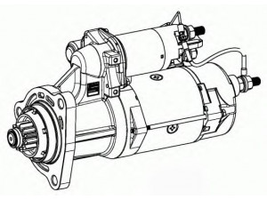 DELCO REMY 8200519 starteris 
 Elektros įranga -> Starterio sistema -> Starteris
M009T80472, M9T80472, M9T83671