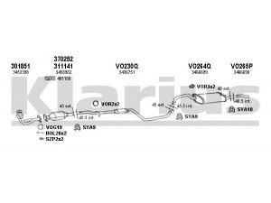 KLARIUS 960193U išmetimo sistema 
 Išmetimo sistema -> Išmetimo sistema, visa