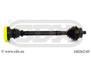 CDX 160262/45 kardaninis velenas 
 Ratų pavara -> Kardaninis velenas
8D0407272AQ, 8D0407452AV, 8D0407452AX