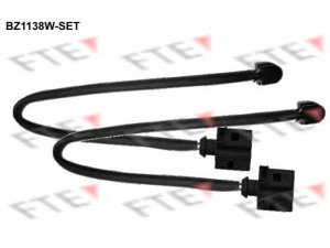 FTE BZ1138W-SET įspėjimo kontaktas, stabdžių trinkelių susidėvėjimas 
 Stabdžių sistema -> Susidėvėjimo indikatorius, stabdžių trinkelės
1J0 615 121, 1J0 615 121