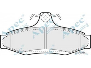 APEC braking PAD1008 stabdžių trinkelių rinkinys, diskinis stabdys 
 Techninės priežiūros dalys -> Papildomas remontas
89296391, 89296391, 89296391, 96391892