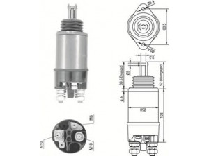 MAGNETI MARELLI 940113050294 solenoidinis jungiklis, starteris