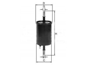 UNIFLUX FILTERS XB311 kuro filtras 
 Techninės priežiūros dalys -> Papildomas remontas
25 121 074, 96 281 411, 96 335 719