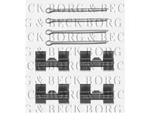 BORG & BECK BBK1075 priedų komplektas, diskinių stabdžių trinkelės 
 Stabdžių sistema -> Diskinis stabdys -> Stabdžių dalys/priedai